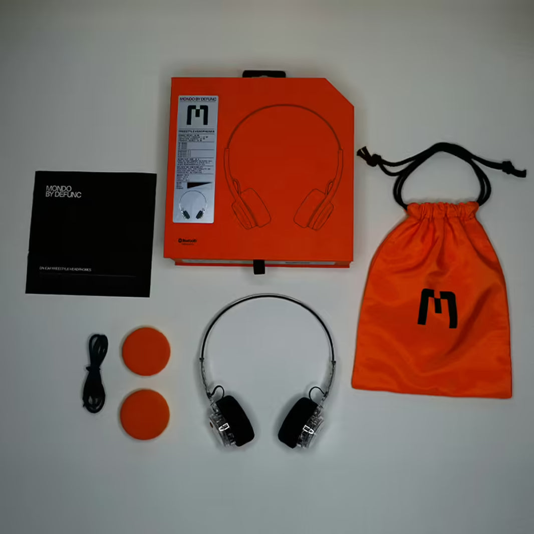 『美品』MONDO BY DEFUN Freestyle Headphones MONDO By DeFunc Bluetooth Headphones