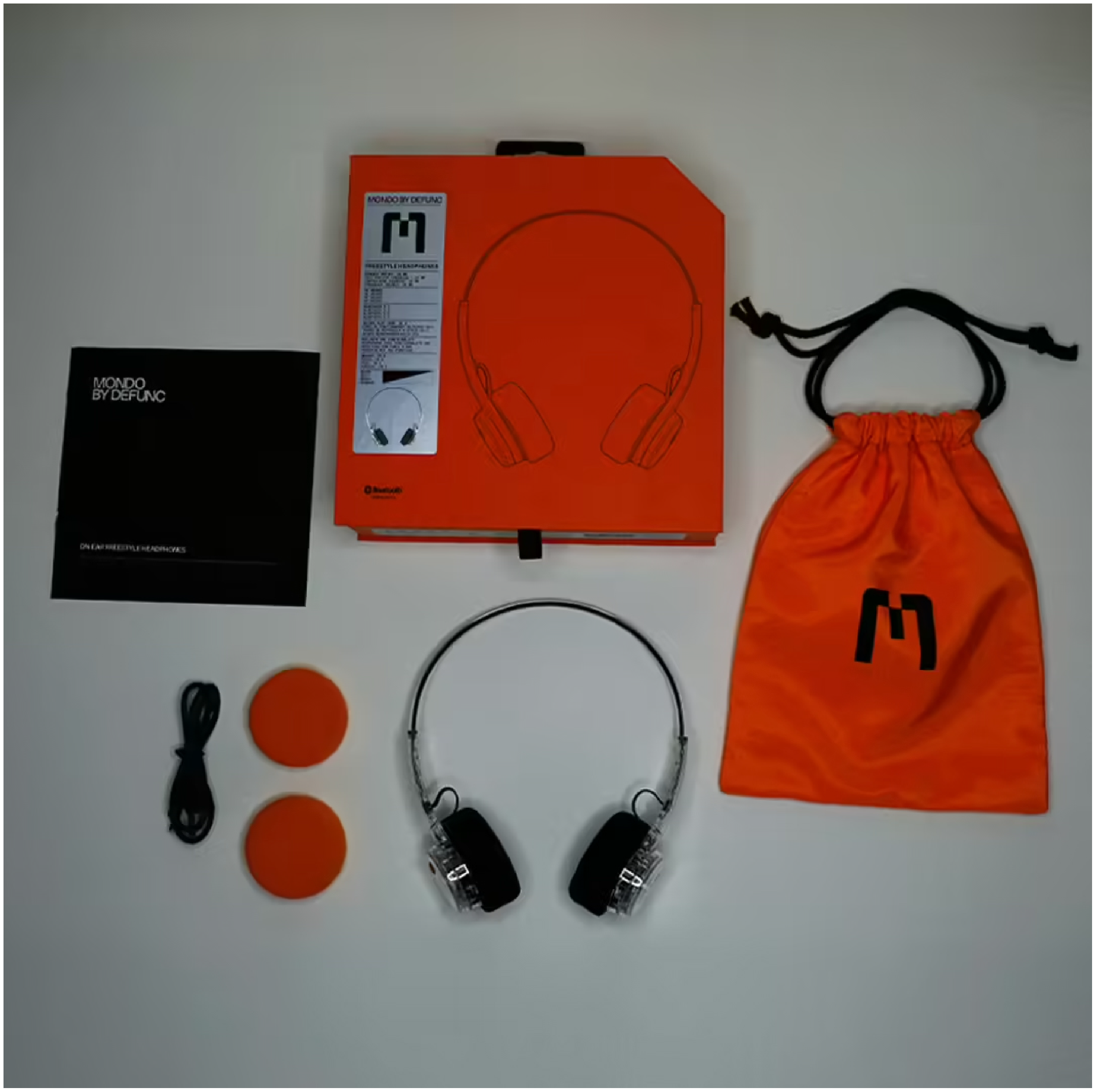 Freestyle Headphones Transparent – MONDO Freestyle Headphones Transparent – MONDO